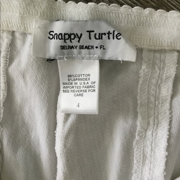 Snappy Turtle cotton leggings - Picture 2 of 2